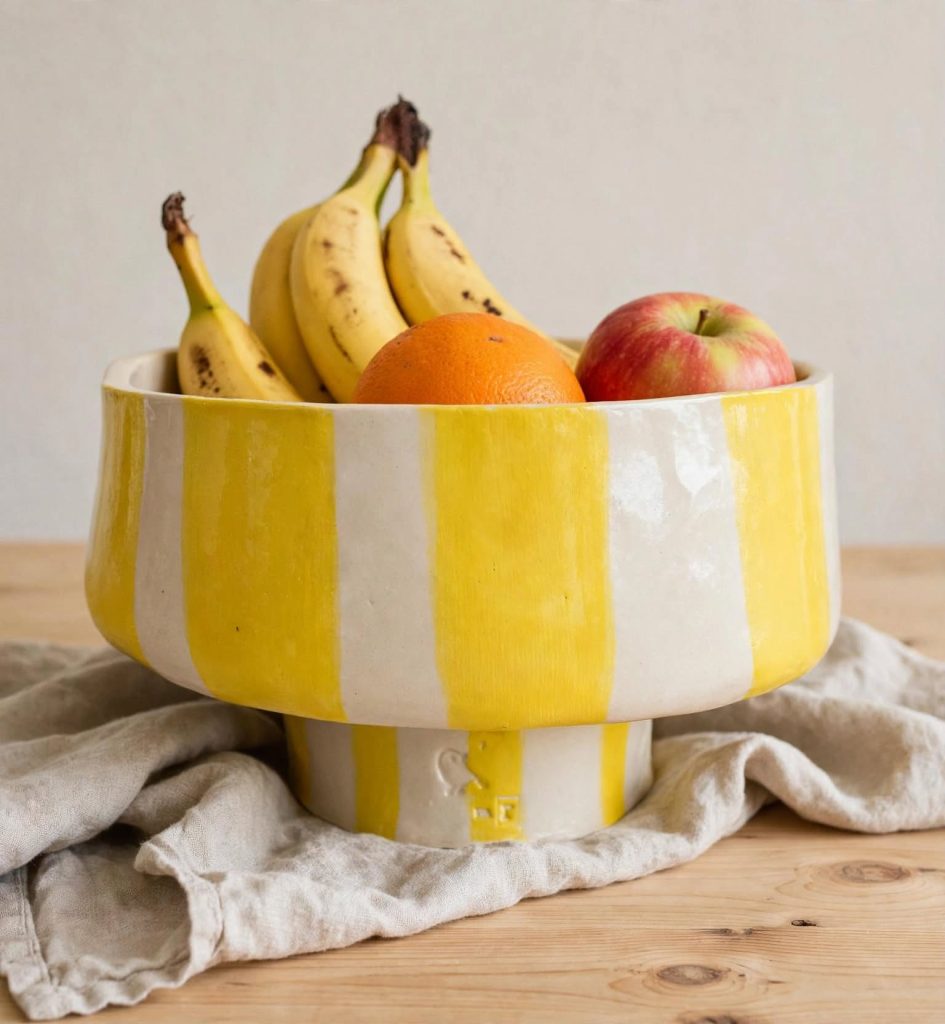 COUPELLE FRUIT - ATELIER POTERIE CERAMIQUE - MIRAMAS - LA CABANE DE CELINE