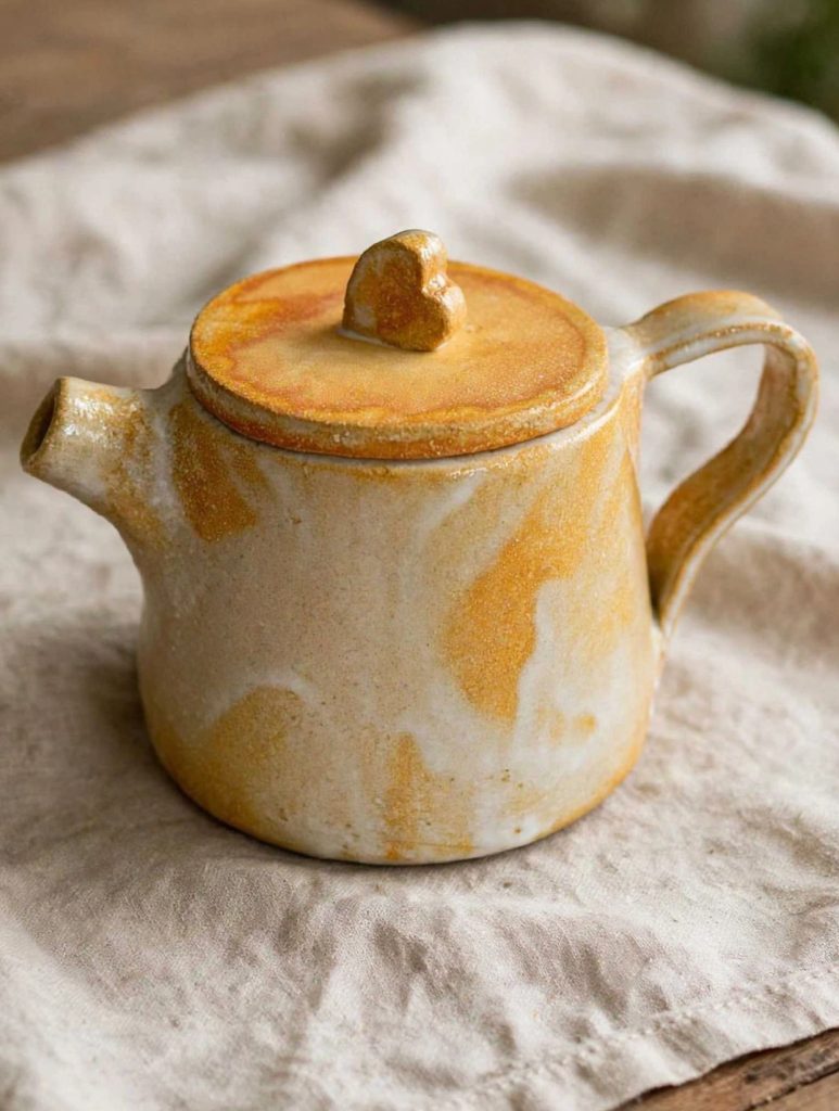 THEIERE GRES ROUX - ATELIER POTERIE CERAMIQUE - MIRAMAS - LA CABANE DE CELINE
